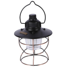 Wasserdichte LED-Laterne, wiederaufladbare Campinglampe mit Powerbank-Funktion für Smartphones, dimmbare Outdoor-Lampe im Vintage-Stil für