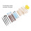 24Pcs Ceramic Carving Tools Set with Storage Bag for Beginners & Professionals 6