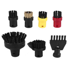 Round Brush Flat Brush for SC1 SC2 SC3 SC4 Large Round Brush Cleaning Brush for Steam Cleaner Sweeper