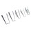 5Pcs Sewing Accessories Bias Tape Maker Set Patchwork Tools 6/9/12/18/25 mm Bias Binding Tape Maker 2
