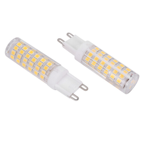 10W G9 100 LED Light Bulbs LED Corn Light Bulbs Ceramic, No Flicker, Wide  Angle, 2PCS Natural White