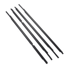 4PCS Rubber Weatherstrip for Yaris Door Window