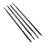 4PCS Rubber Weatherstrip for Yaris Door Window 1