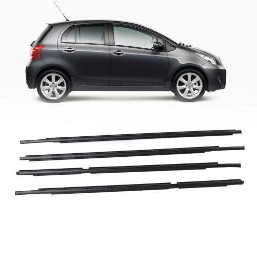Car Window Weatherstrip 4PCS 68160-52110
