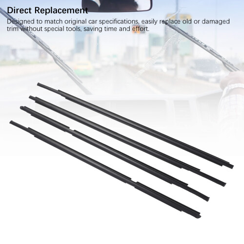 Car Door Seal Strip Set 4PCS Yaris Vitz