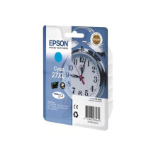 Cartucho de tinta Epson 27XL - Cian - XL - WorkForce WF-3620DWF, WF-3640DTWF, WF-7110DTW, WF-7610DWF