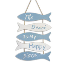 Décoration murale tongs, cadeau idéal pour les amoureux de l'océan, thème plage, tenture murale nautique, convient aux salles de bain et chambres