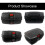 Aumotop 48L Tail Box 560x410x300mm Black 1
