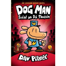 Dog Man Sceal an Da Puisin by Dav Pilkey Paperback Book