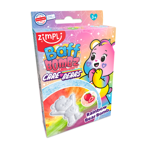 Zimpli Kids Care Bears Baff Rainbow Bomb