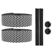 Fietsstuurhandvatten, zacht EVA-materiaal voor een comfortabele grip, ultralicht en duurzaam fietsstuurlint, waterdicht en antislip fietsaccessoire.