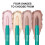 lakerain brightener shining eye #rose gold 1.4g 1