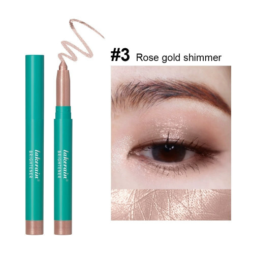 lakerain brightener shining eye #rose gold 1.4g 2