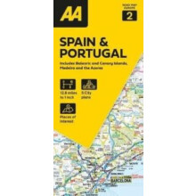 AA Road Map Spain amp Portugal Other Book
