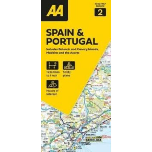 AA Road Map Spain amp Portugal Other Book