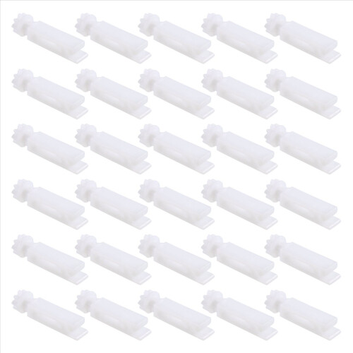 30Pcs Vertical Blind Stem Replacement White Stems