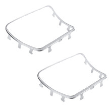 2X Car Cup Holder Frame Trim Sticker for C Class W205 GLC Class W253 2015-2018 Car Interior Styling