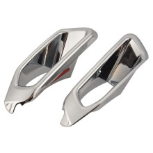 for Camry 2021 ABS Chrome Front Fog Light Lamp Cover Trim Foglight Bezel Decoration Frame Style A