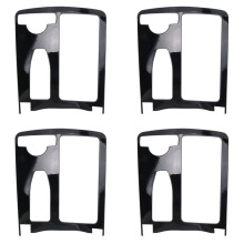 4X Car Central Console Water Cup Holder Cover Trim for C Class W204 08-13