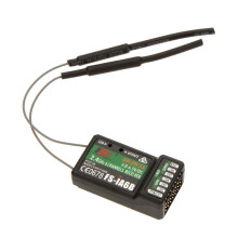 Flysky 2.4G FS-iA6B 6 Ch Receptor PPM Salida con iBus Puerto Compatible Flysky i4 i6 i10 Transmisor