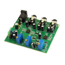 Audio Priority Audio Input Voiceover Ducking Circuit Module for Commercial Paging Sound Systems, General Public Address
