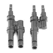 2 to 1 Solar PV Connector 1500V 50A 2T 4T 5T 6T Branch Parallel Connection IP67 Electrical PV Panel Cable Connector