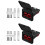 2X Plug Holder for Anderson Plugs 175A Panel Base with Dust Cover High Current Portable Connector Fixing Bracket 1