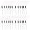 24Pcs Wired Connector 1.5V AAA Battery Holder Plastic Case Storage Box Black 1