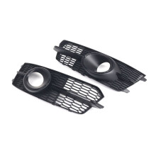 Bil Front Dimljus Kåpa Trim för  S6 A6 S- 2015 -2018 (C7 Facelift) med ACC Hole Dim Lamp Grill