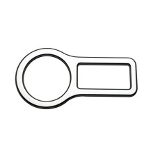 Per Spacia Custom MK54S MK94S 2024 Interruttore di Avviamento/Arresto del Motore Copertura Trim Accessori Argento