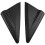 Car Side Mirror Corner Triangle Garnish Cover Panel Window Triangle Plate for  Transit Tourneo Courier 2014+ 1
