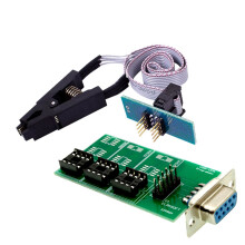 UPA USB V1.3 Xprog ECU Chip Tuning Programmeur Eeprom Board Adapter met SOP8 SOIC8 Clip voor 24CXX & 25 Chips (Volledig)