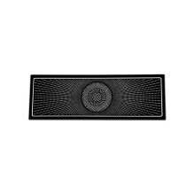 For Alphard/Vellfire 40 Series Stainless Steel Middle Row Roof Speaker Cover Interior Trim Accessories Black
