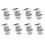 8 Pieces 35Mm Solar Panel Bracket Are Adjustable, Solar Mounting, Trapezoidal Sheet for Roof, RV, Bed, Camping 1