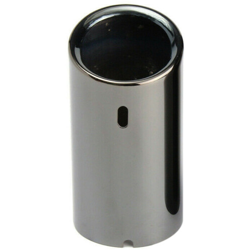 2X Titanium Black Car Exhaust Pipes Tail Tips for  E90 E92 325 328I 3 Series