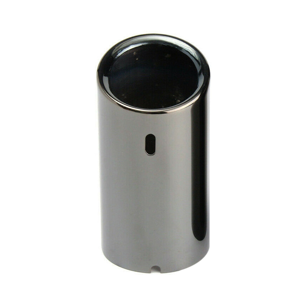 2X Titanium Car Exhaust Pipes Tail Tips For E90 E92 325 328I 3 Series Black 4711628349414