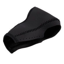 Auto Schalthebel Abdeckung, Leder Schalthebel Abdeckung Fit für 2017 CRV, Packung mit 1 StüCk Schwarz Leder Abdeckung Schaltknauf
