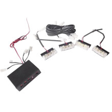 Un Arrastre Cuatro Luces EstroboscóPicas Luces EstroboscóPicas Luces de SeñAlizacióN Luces LED para AutomóViles Suministros Generales para