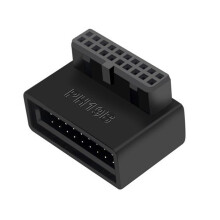 Adaptateur d'en-tête de carte mère USB 3.0 19P/20P,-B