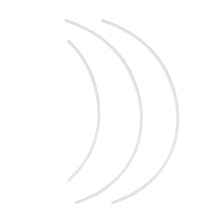 Smooth Flow PTFE Tube 2.5mm 4mm OD for P1P 3D Printers-AMS2
