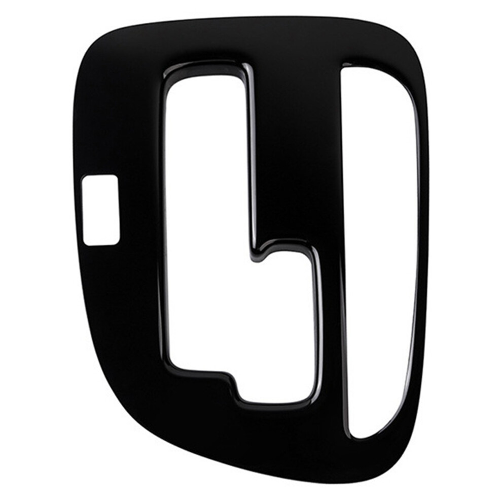 Car Central Gear Shift Knob Panel Frame Decoration Cover Accessories For Yaris 2020 2021 Rhd Black 6032266540017