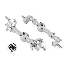 Eje de Portal Delantero y Trasero de Metal Completo para MN D90 MN-90 MN96 MN98 MN99S MN45 1/12 RC Accesorios de Piezas de Mejora de Coche, B