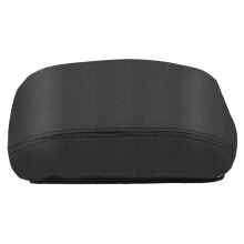 Car Leather Armrest Box Cover Center Console Arm Rest Covers for / 8Th Gen 2006-2011 Black