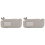 2X for  Auris  2007 - 2013 Car Interior Sun Visor with Mirror Sun Shade Left Driver Side Gray 1
