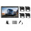 Monitor de 7 Polegadas 1080P HD DVR Gravação Câmera de Backup para Caminhão Ônibus RV Trailer Escavadeira Imagem Retrovisora 12V-36V Display 1