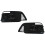 Glossy Black Fog Light Grille Frame Pair 1