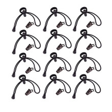 12pc Heavy Duty Spring Clamps Backdrop Clips Kit Adjustable Elastic Clamps Holders for Video Studio Background