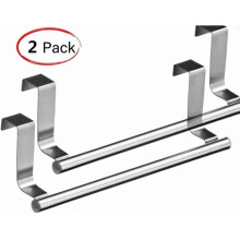 Scratch Proof Over-the-Cabinet Dish Towel Bar, Easy Installation For Quick Home Upgrades, Rust Proof Stainless Steel Construction With Non-Absorbent F