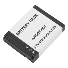 Kamerasatz Ersatzakku 3,7V 1100mAh Lithium-Ion wiederaufladbarer Akku