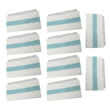 Tampons de vadrouille jetables pour sols durs, 10 pièces, pour